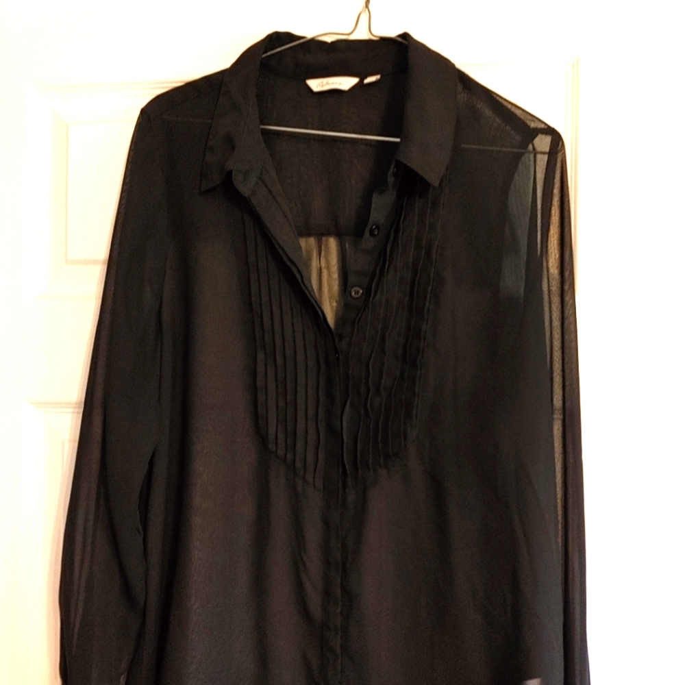 Sheer blouse